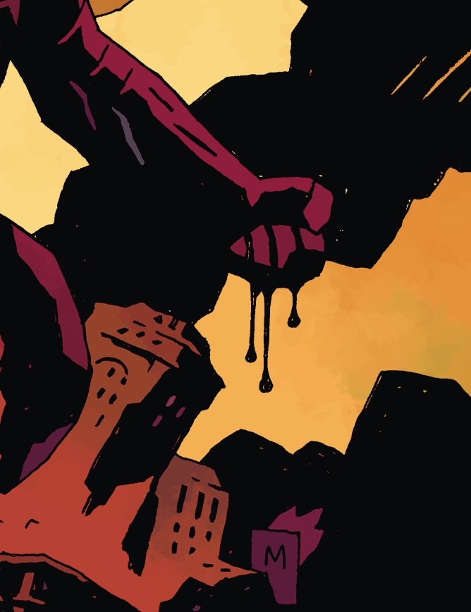 details main hellboy affiche 1